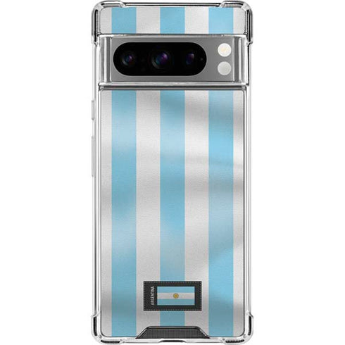 Argentina Soccer Flag Google Pixel 8 Pro Clear Case